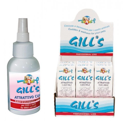 CROCI CANE/GATTO GILL'S ATTRATTIVO PUPPY TRAINER SPRAY 50ML