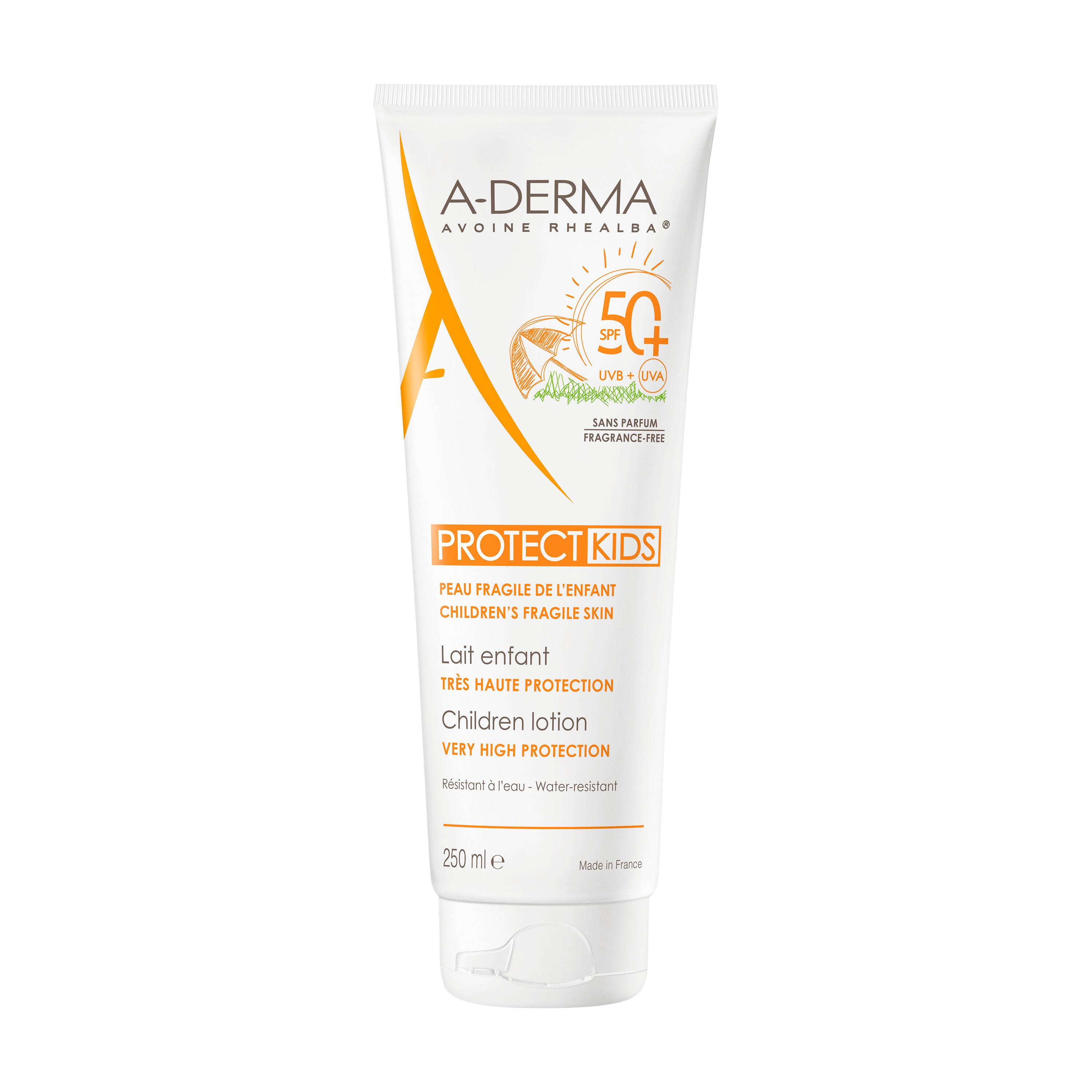 A-Derma Protect Kids - Latte Solare SPF50+ Per Bambini 250 ml