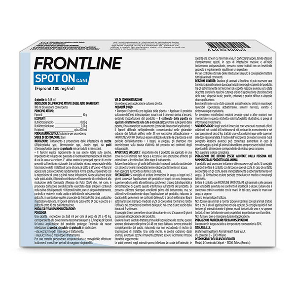 FRONTLINE SPOTON 4P 2,68ML 20-40