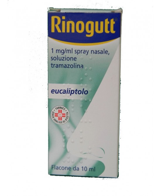 Rinogutt - Spray Nasale con Eucalipto - 10 ml Rinogutt - Spray Nasale con Eucalipto - 10 ml