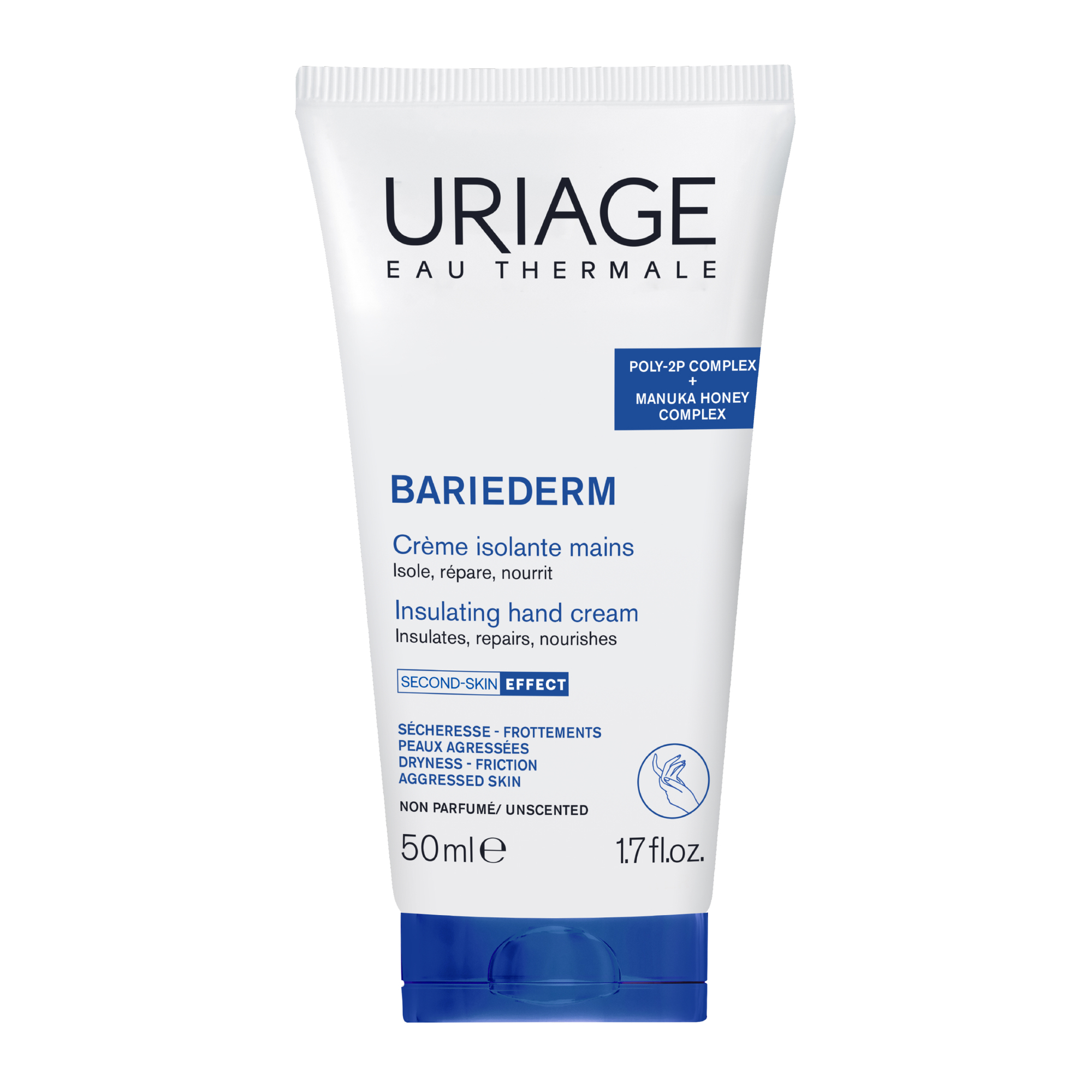 Uriage Bariéderm-Cica - Crema Mani Isolante Riparatrice Per Pelle Fragilizzata E Screpolata 50 ml