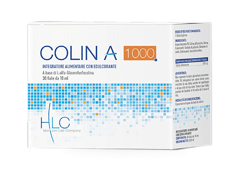 Colina A 1000 Integratore contro la fatica mentale 30 Fiale Colina A 1000 Integratore contro la fatica mentale 30 Fiale