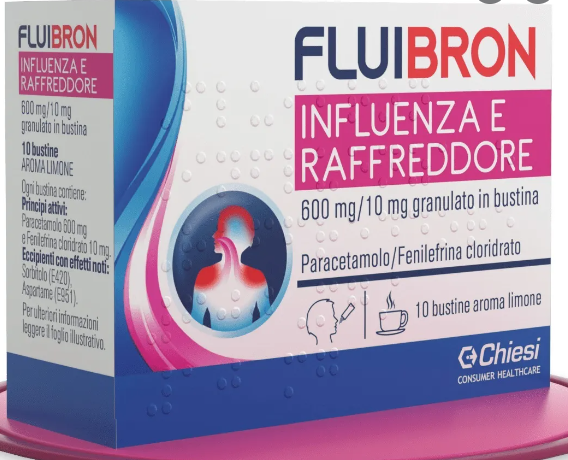 FLUIBRON INFLUENZA E RAFF*10BS FLUIBRON INFLUENZA E RAFF*10BS
