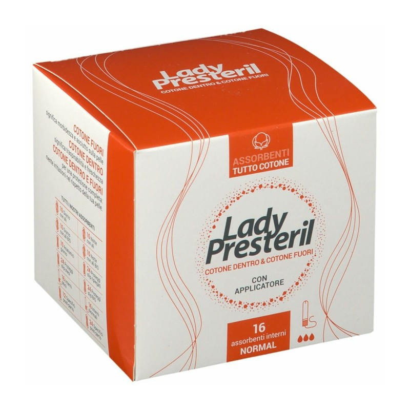 Lady Presteril Assorbenti Interni Normal 16 Pezzi Lady Presteril Assorbenti Interni Normal 16 Pezzi