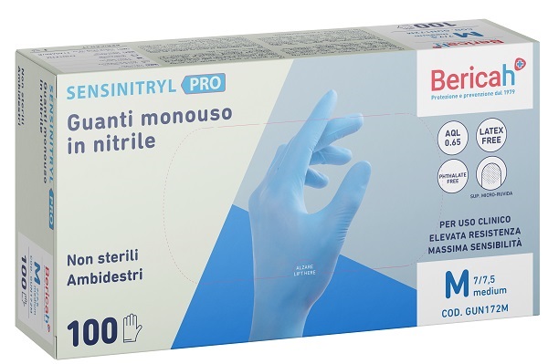 GUANTI NITR M 100PZ SENSINIT PRO
