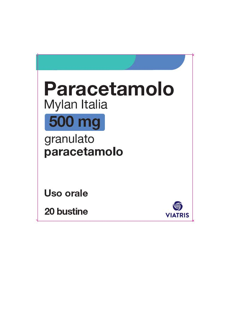PARACETAMOLO MY*20BUST 500MG