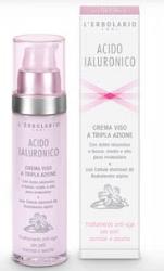 L'erbolario Crema Viso Acido Ialuronico Idratante e Nutriente per Pelle Miste 50ml