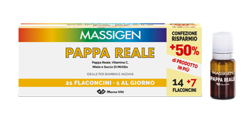 Massigen Pappa Reale Integratore 21 Flaconcini Massigen Pappa Reale Integratore 21 Flaconcini