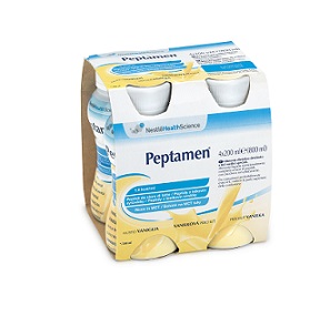 Peptamen Vaniglia Alimento Liquido 4x200 ml