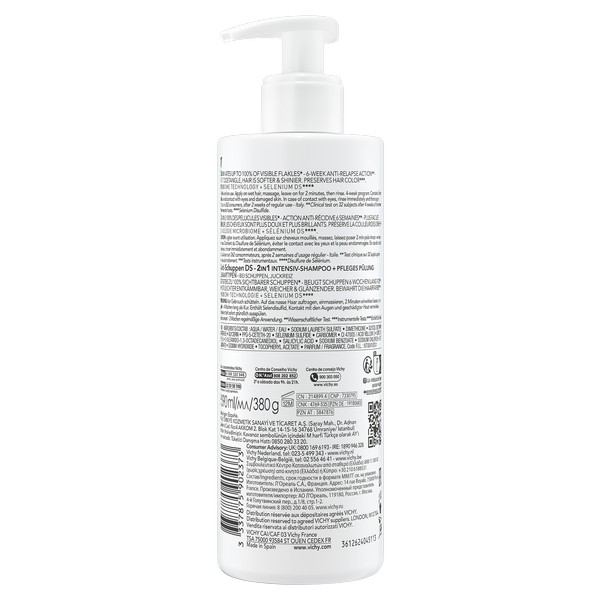 Vichy Dercos Trattamento Antiforfora 2in1 Shampoo+Balsamo 400ml Vichy Dercos Trattamento Antiforfora 2in1 Shampoo+Balsamo 400ml