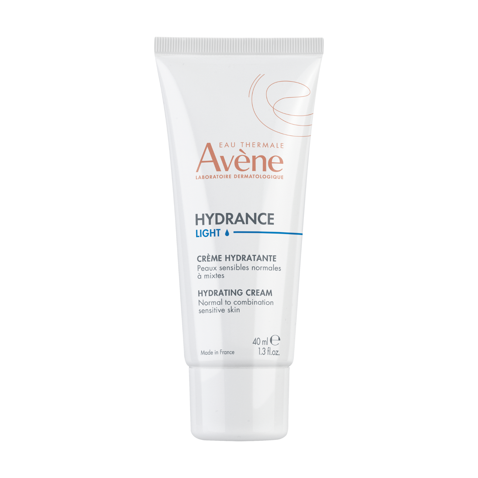 Eau Thermale Avène Hydrance Crema Idratante Leggera, 24h  Idratazione, con Acqua termale, Pelle sensibile disidratata, 40ml 