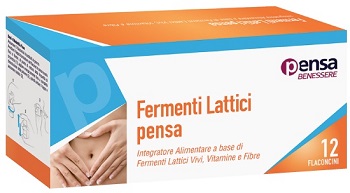 Pensa Pharma Fermenti Lattici Vitamina B Integratore 12 Flaconcini 7 ml