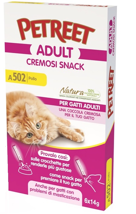 PR CAT A502 CREM POLLO 6X14G