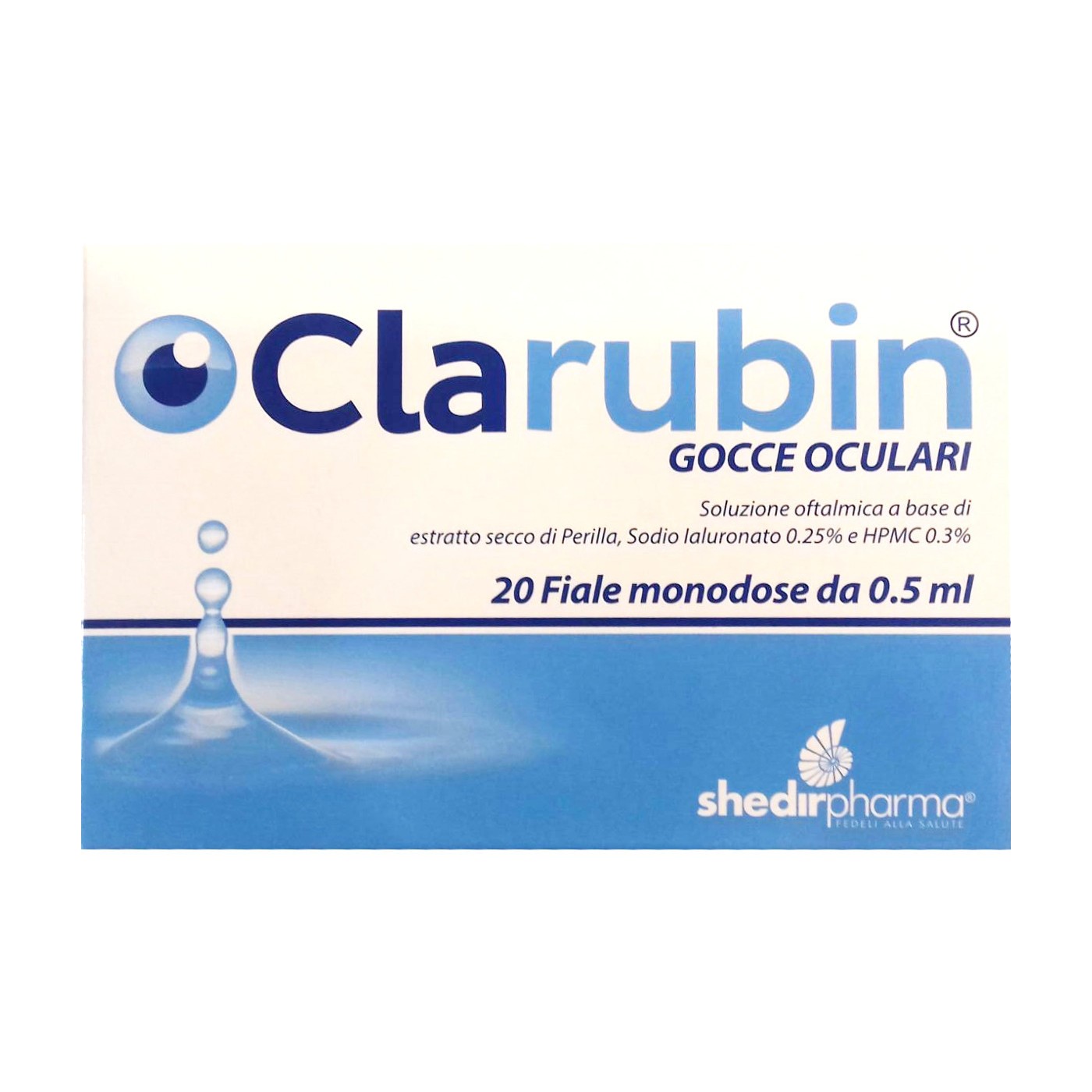 Clarubin Gocce Oculari 20 Flaconcini Monodose Clarubin Gocce Oculari 20 Flaconcini Monodose