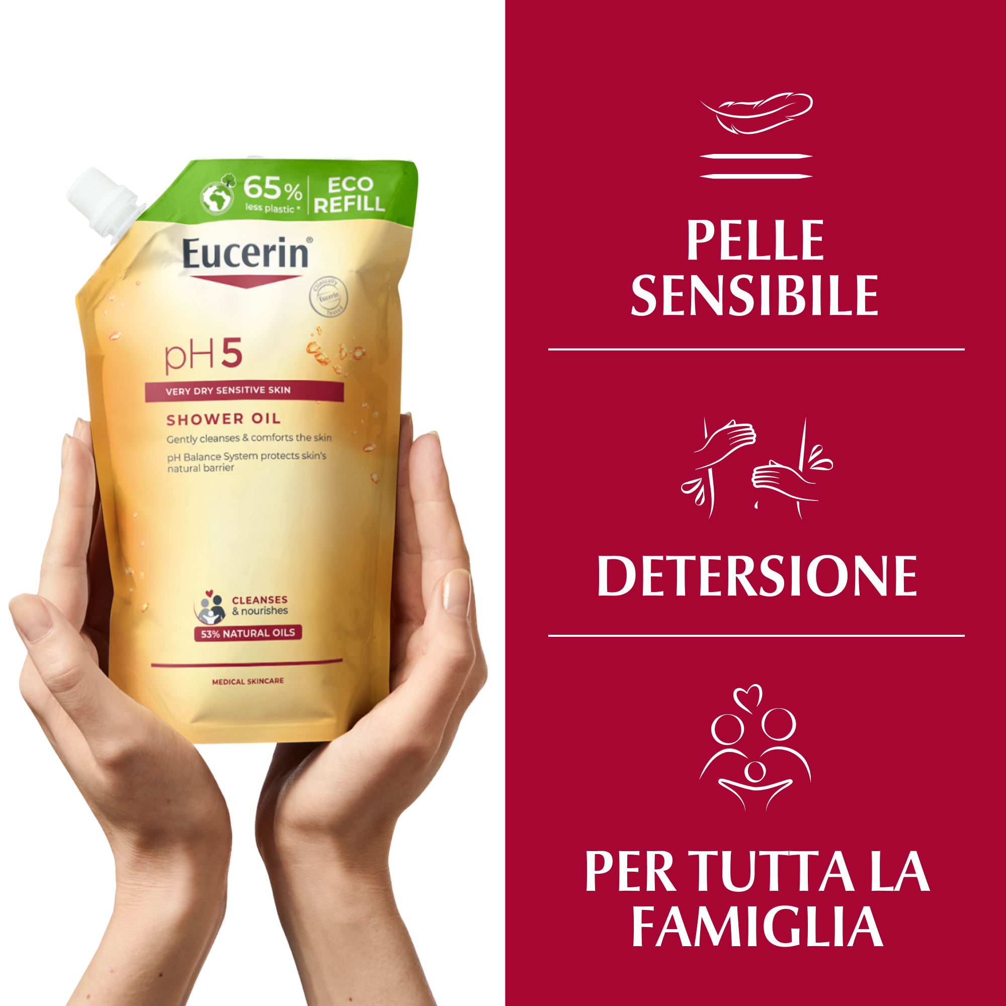 EUCERIN PH5 OLIO DOCCIA REFILL