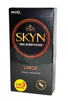 AKUEL SKYN LARGE 6+3 PEZZI