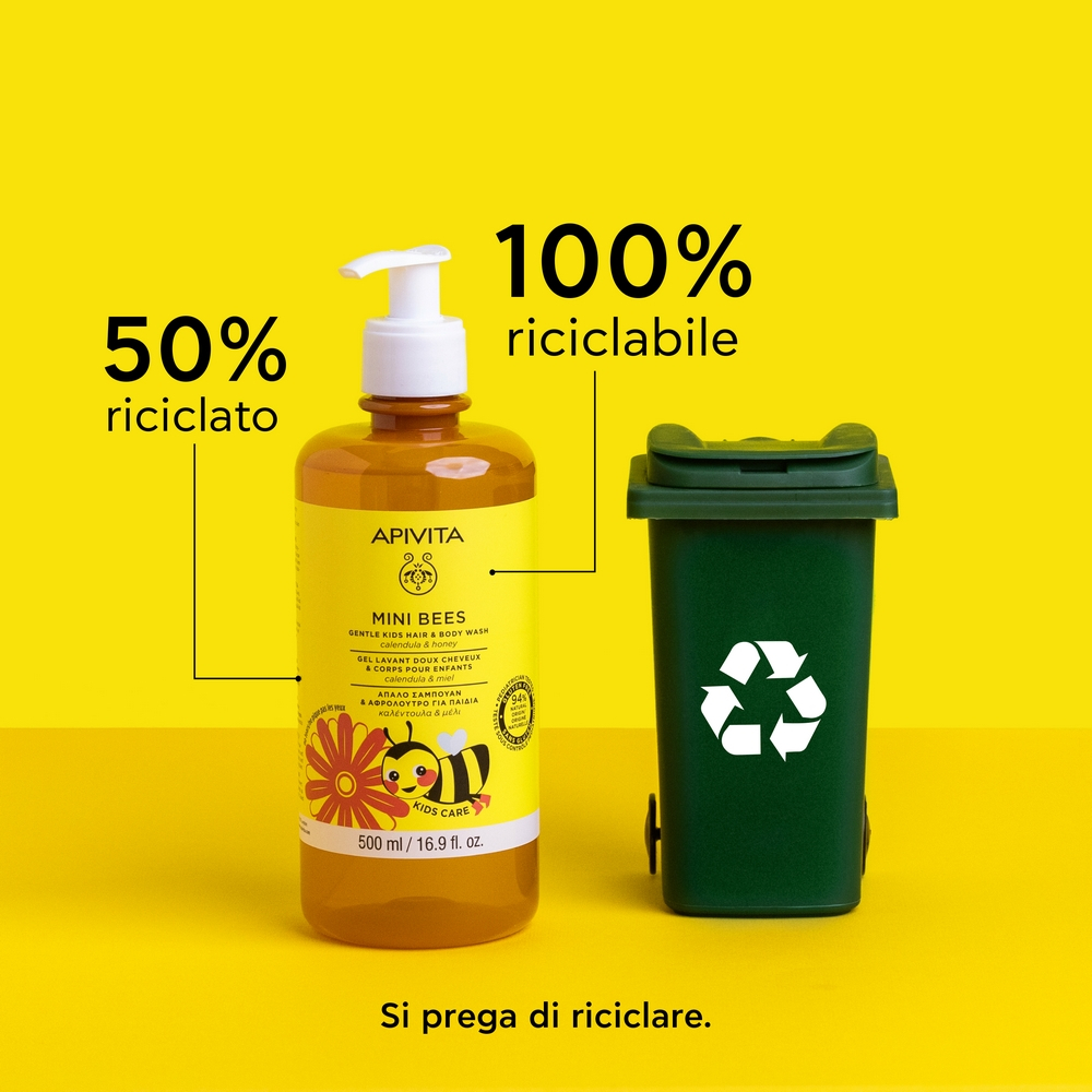 Apivita Detergente Corpo e Capelli Delicato Bimbi - 500ml Apivita Detergente Corpo e Capelli Delicato Bimbi - 500ml