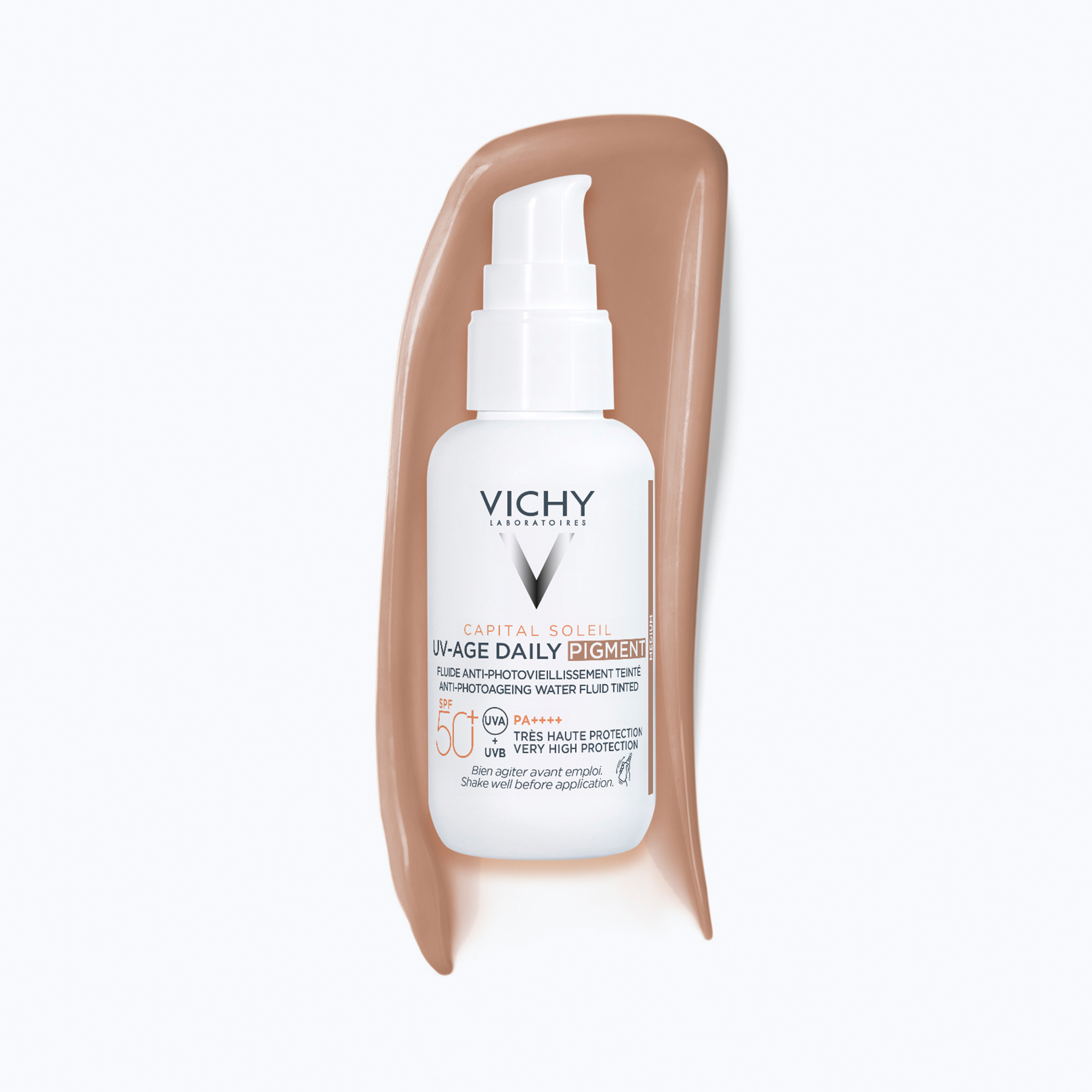 Vichy Capital Soleil UV-Age Daily PIGMENT MEDIUM SPF50+ Protezione elevata 40 ml