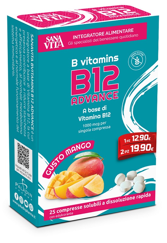 SANAVITA BVIT B12 ADV 25CPR