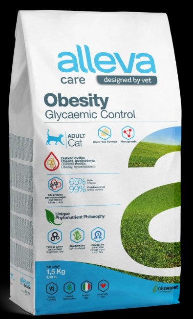 ALLEVA CARE CAT ADULT OBESITY GLYCEMIC CONTROL KG 1,5 - P10271