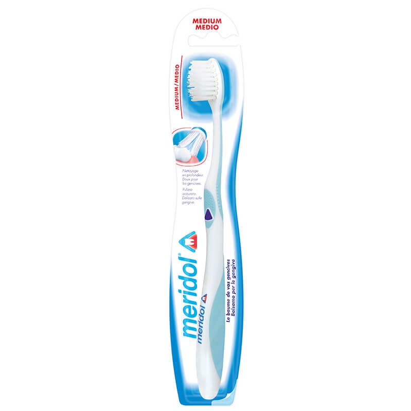 Meridol Spazzolino medio azzurro