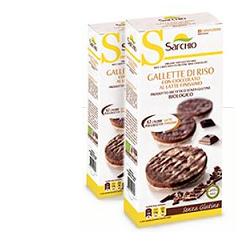 Sarchio Gallette Di Riso Con Cioccolato Al Latte Senza Glutine 34 g