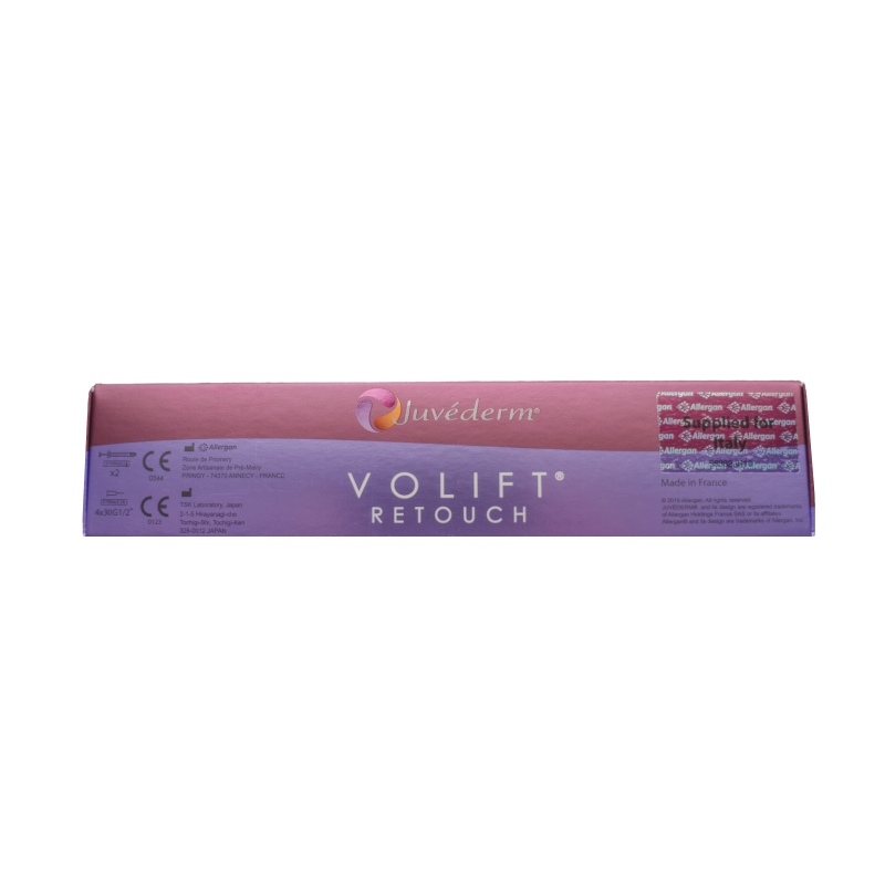 Juvèderm Volift Retouch con lidocaina - confezione con 2 siringhe da 0,55 ml