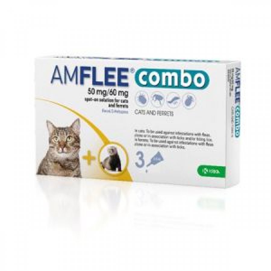 AMFLEE COMBO*3PIP 50MG+60MG VET