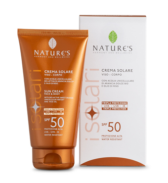 Nature's Crema Solare SPF 50 Viso e Corpo 150 ml
