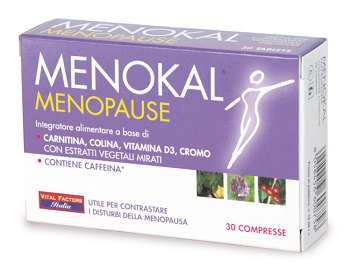 Menokal Menopause disturbi della menopausa 30 compresse