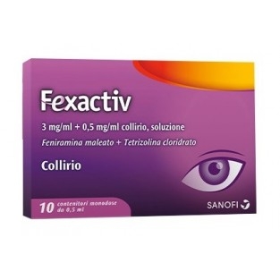 Fexactive collirio - 10 flaconcini da 0,5ml Fexactive collirio - 10 flaconcini da 0,5ml