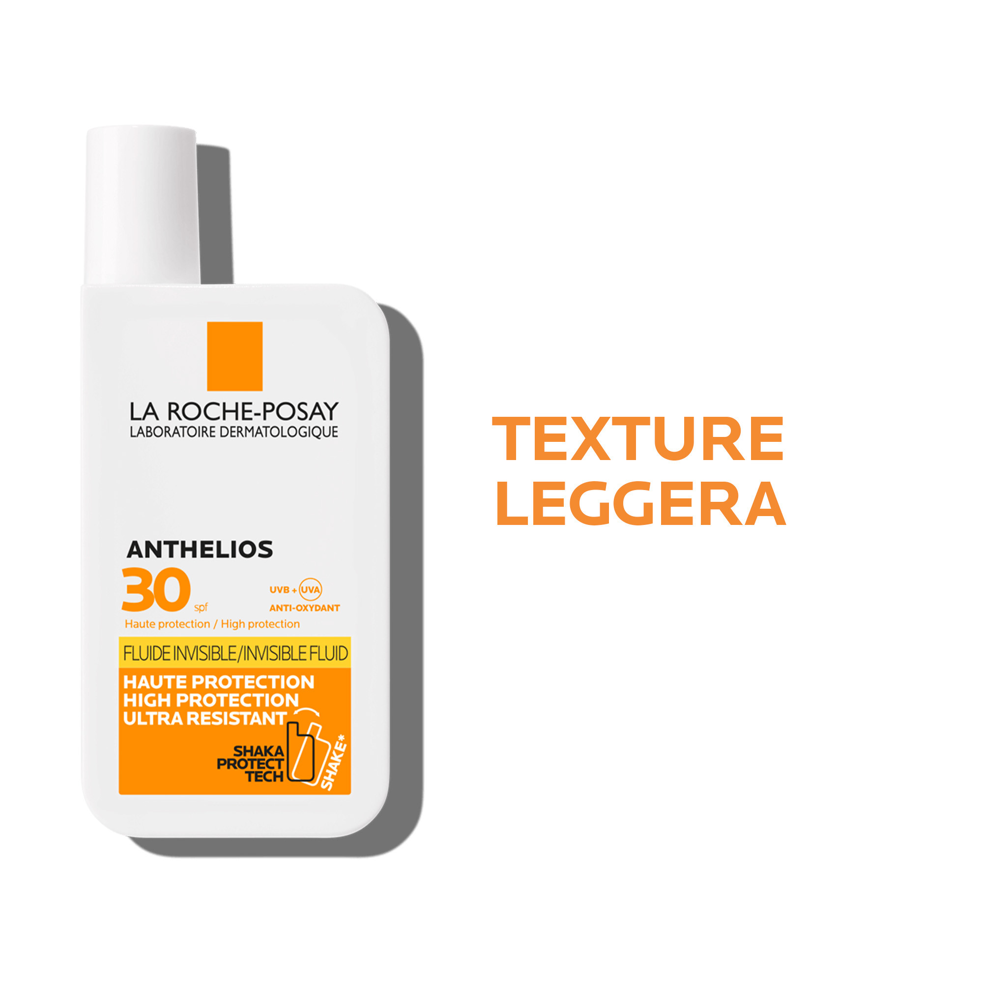 La Roche-Posay Anthelios - Fluido Solare Invisibile Ultra-Resistente SPF30 Viso 50 ml