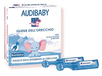 Audibaby Igiene dell'Orecchio Bambini 10 Flaconcini 2 ml Audibaby Igiene dell'Orecchio Bambini 10 Flaconcini 2 ml