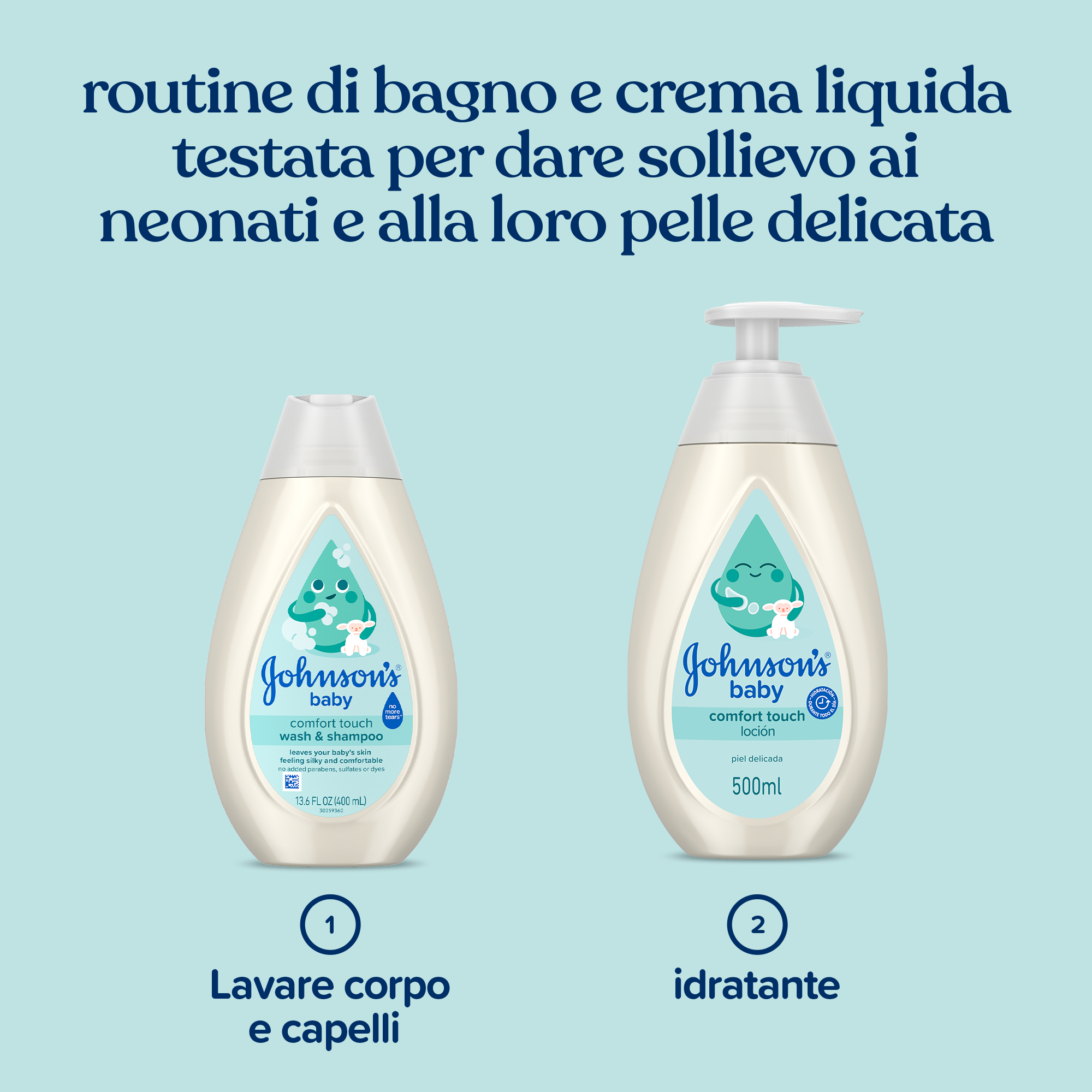 JOHNSONS BABY COTTONTOUCH WASH