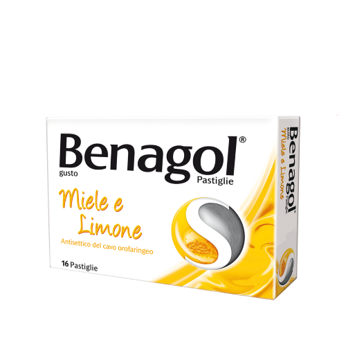 BENAGOL MIELE E LIMONE 16 PAST. pastiglie mal di gola