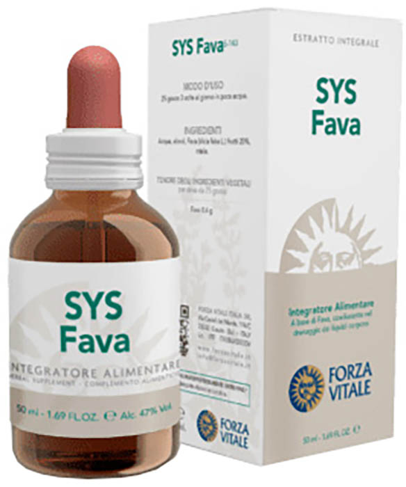 Sys Fava Gocce Integratore Nuova Formula 50 ml