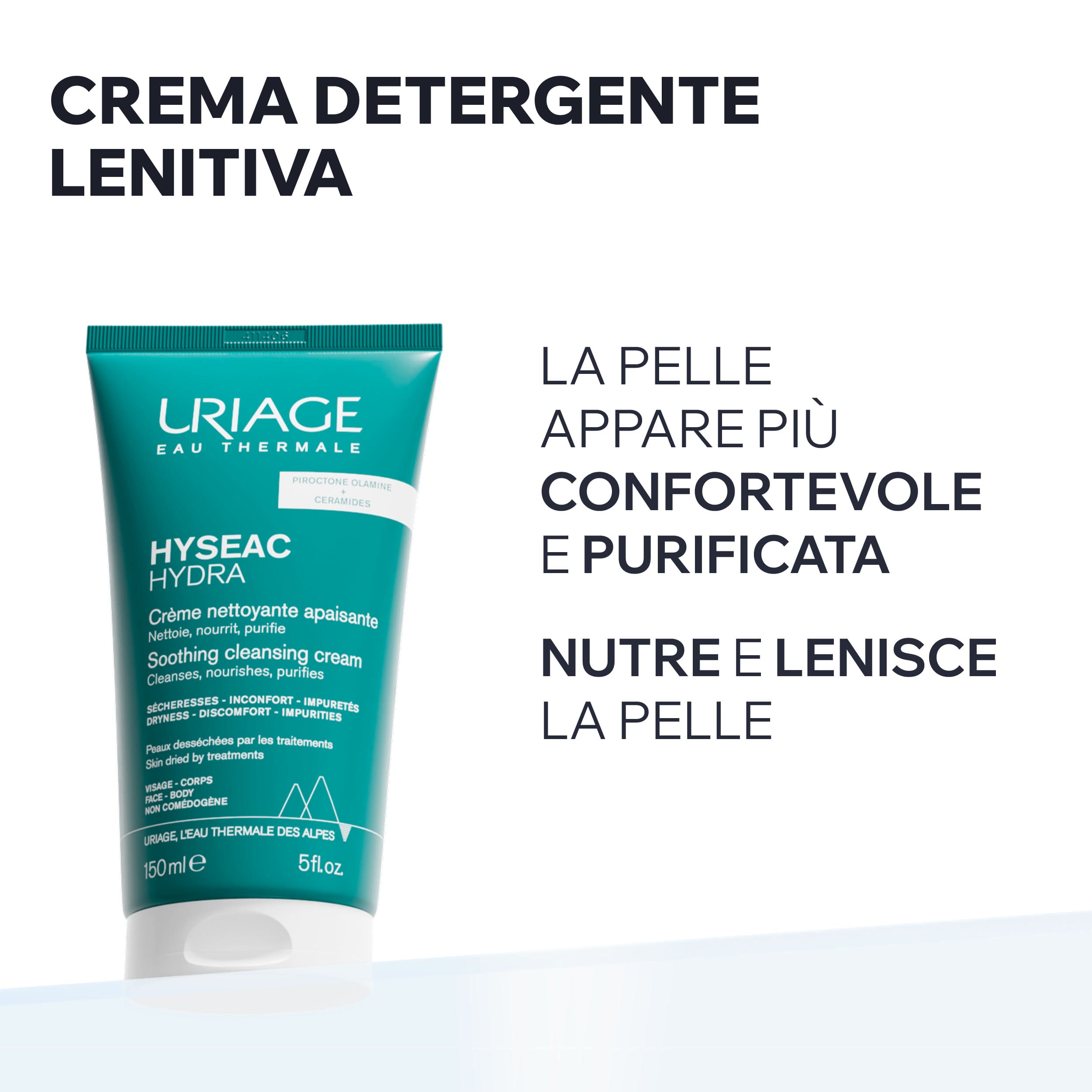 Uriage - Hyséac Hydra - Crema Detergente Purificante Viso E Corpo 150 ml