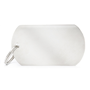 MY FAMILY MEDAGLIETTA MILITARE (L) OTTONE CROMATO (REF. MFB43)