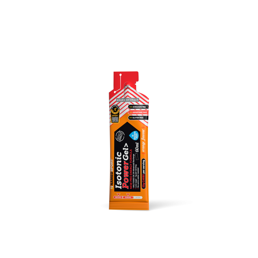 Named Sport Isotonic Power Gel - Integratore Energizzante Gusto Orange 60 ml