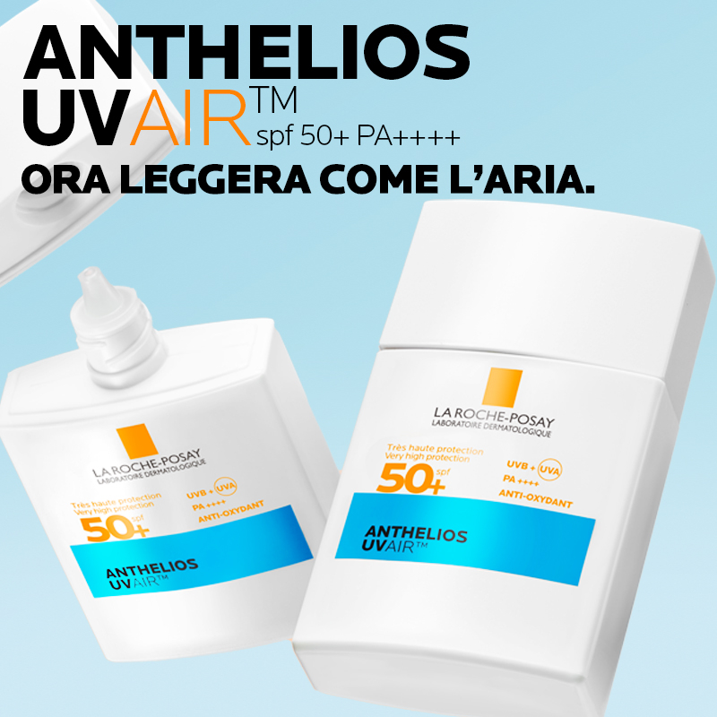 LA ROCHE POSAY ANTHELIOS FLUIDO LEGGERO UVAIR SPF50+ 40 ML LA ROCHE POSAY ANTHELIOS FLUIDO LEGGERO UVAIR SPF50+ 40 ML