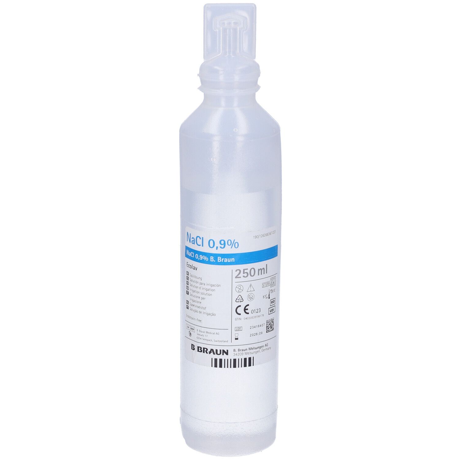 SOLUZIONE FISIOLOGICA 250ML