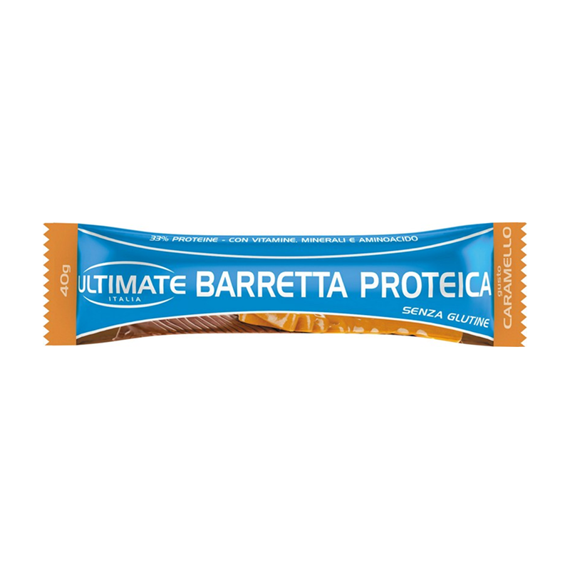 Ultimate Italia - Barretta Proteica Gusto Caramello 40 g