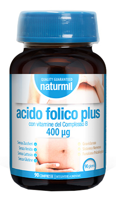 NATURMIL ACIDO FOLICO PLU90CPR