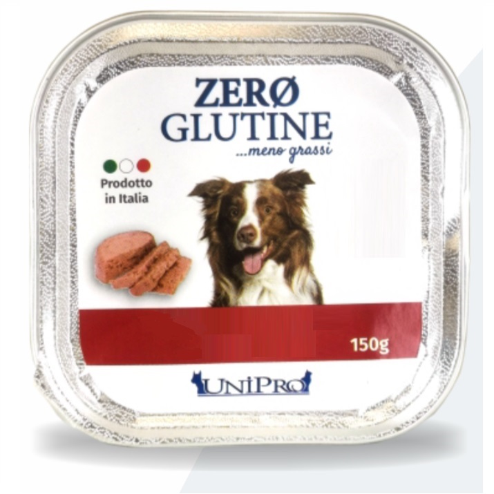 UNIPRO CANE ZERO GLUTINE MOUSSE PEZZETTI DI MAIALE 150GR (vaschetta)