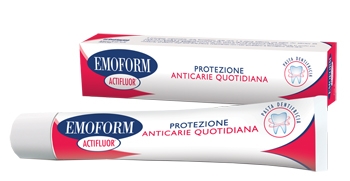 Emoform Actifluor Dentifricio Anti Carie Anti Placca 75 ml Emoform Actifluor Dentifricio Anti Carie Anti Placca 75 ml