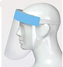 FACE SHIELD - Visiera paraschizzi Protezione viso in PVC 19mm bianco FACE SHIELD - Visiera paraschizzi Protezione viso in PVC 19mm bianco