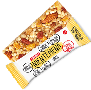 Enervit Nientemeno 3 Barrette senza glutine mandorle mela uvetta e cannella Enervit Nientemeno 3 Barrette senza glutine mandorle mela uvetta e cannella