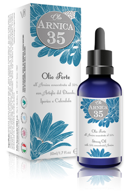 Arnica 35 Olio Forte artiglio del diavolo iperico e calendula 50ml
