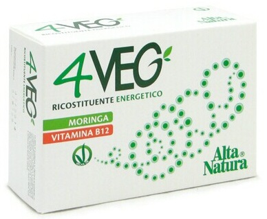 Alta Natura 4Veg Integratore Energetico Ricostituente 60 Compresse