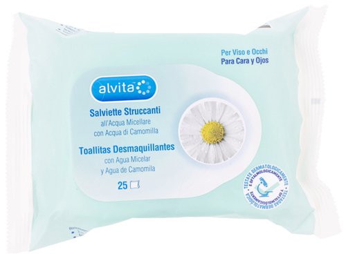 ALVITA SALVIETTE STRUCCANTI25P